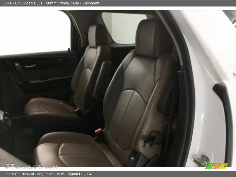 Summit White / Dark Cashmere 2016 GMC Acadia SLT