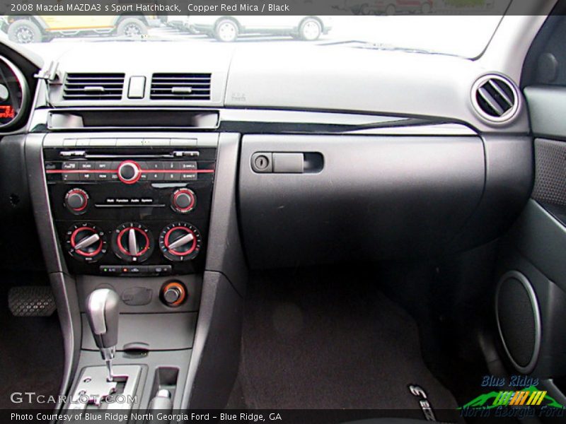 Copper Red Mica / Black 2008 Mazda MAZDA3 s Sport Hatchback