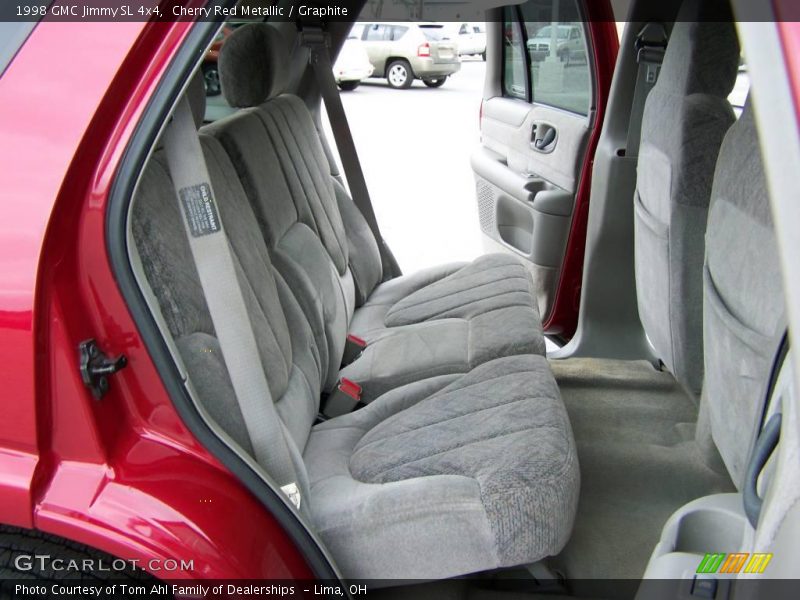 Cherry Red Metallic / Graphite 1998 GMC Jimmy SL 4x4