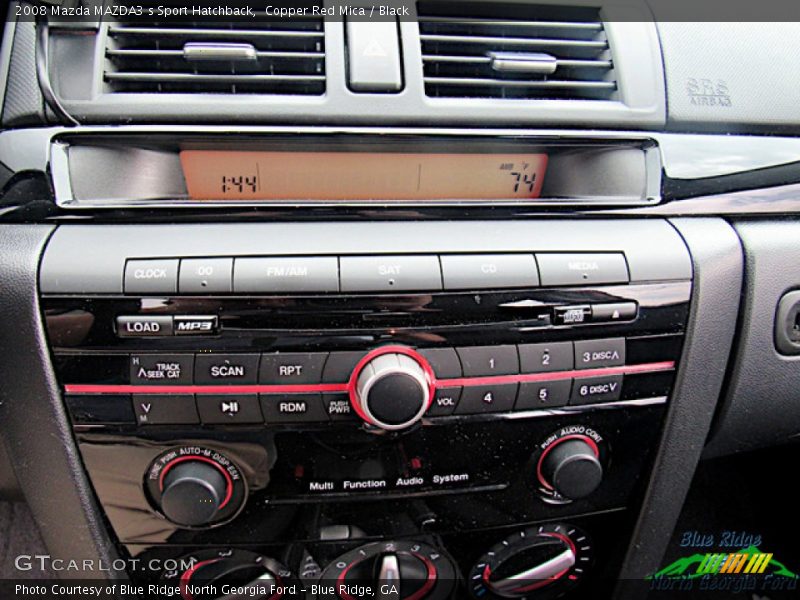 Copper Red Mica / Black 2008 Mazda MAZDA3 s Sport Hatchback