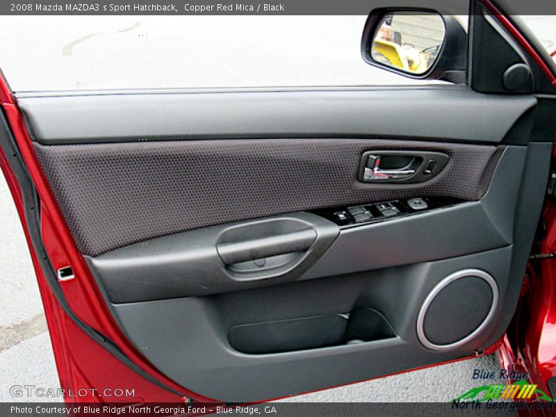 Copper Red Mica / Black 2008 Mazda MAZDA3 s Sport Hatchback