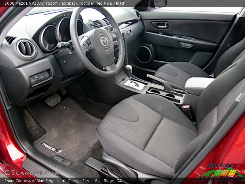 Copper Red Mica / Black 2008 Mazda MAZDA3 s Sport Hatchback