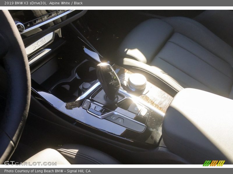 Alpine White / Black 2019 BMW X3 sDrive30i