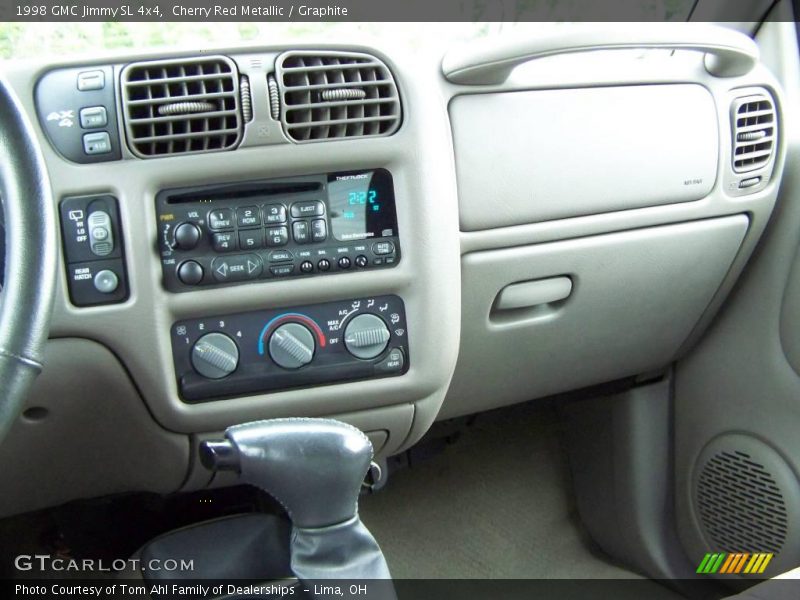 Cherry Red Metallic / Graphite 1998 GMC Jimmy SL 4x4