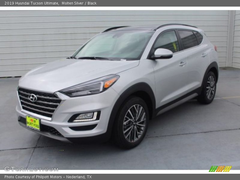 Molten Silver / Black 2019 Hyundai Tucson Ultimate
