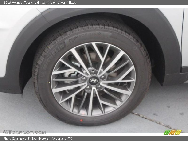 Molten Silver / Black 2019 Hyundai Tucson Ultimate
