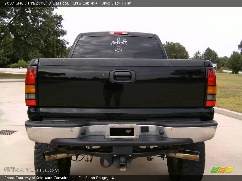 Onyx Black / Tan 2007 GMC Sierra 2500HD Classic SLT Crew Cab 4x4