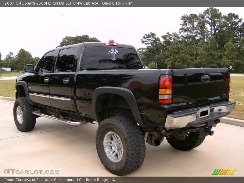 Onyx Black / Tan 2007 GMC Sierra 2500HD Classic SLT Crew Cab 4x4