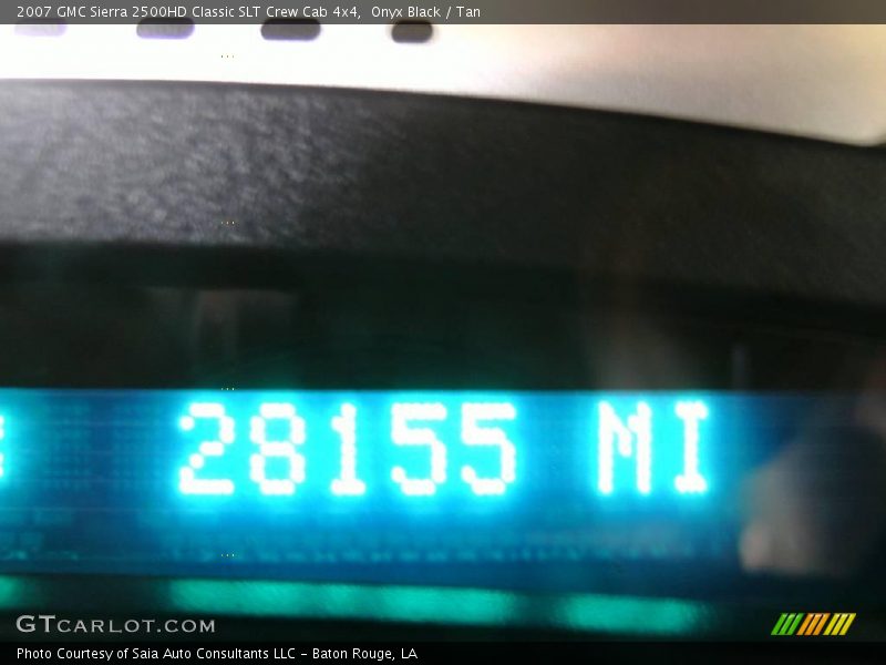 Onyx Black / Tan 2007 GMC Sierra 2500HD Classic SLT Crew Cab 4x4