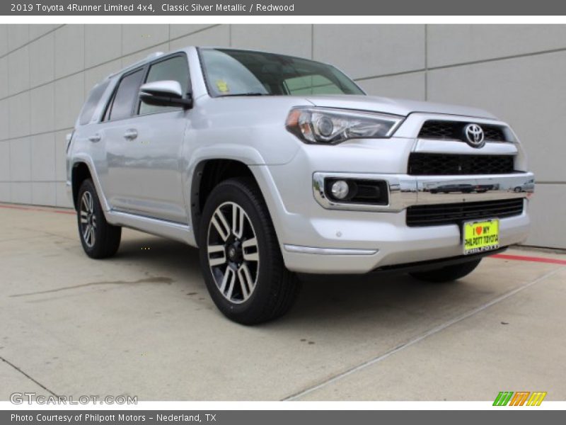 Classic Silver Metallic / Redwood 2019 Toyota 4Runner Limited 4x4