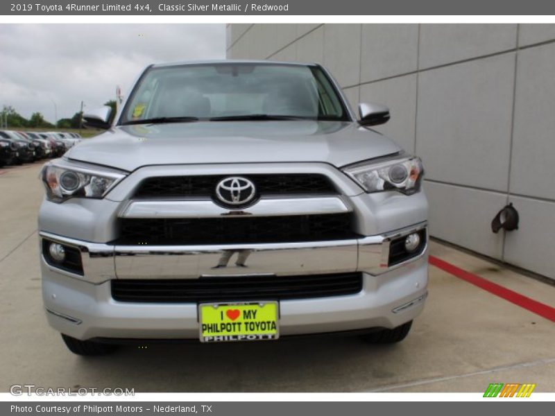 Classic Silver Metallic / Redwood 2019 Toyota 4Runner Limited 4x4