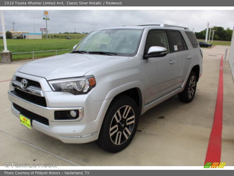 Classic Silver Metallic / Redwood 2019 Toyota 4Runner Limited 4x4