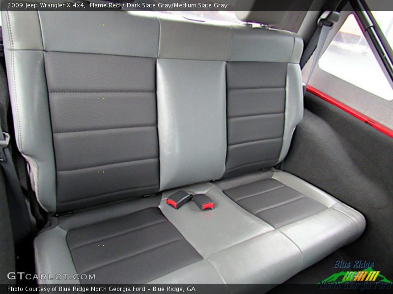 Flame Red / Dark Slate Gray/Medium Slate Gray 2009 Jeep Wrangler X 4x4
