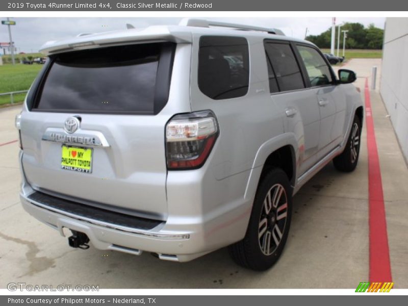 Classic Silver Metallic / Redwood 2019 Toyota 4Runner Limited 4x4