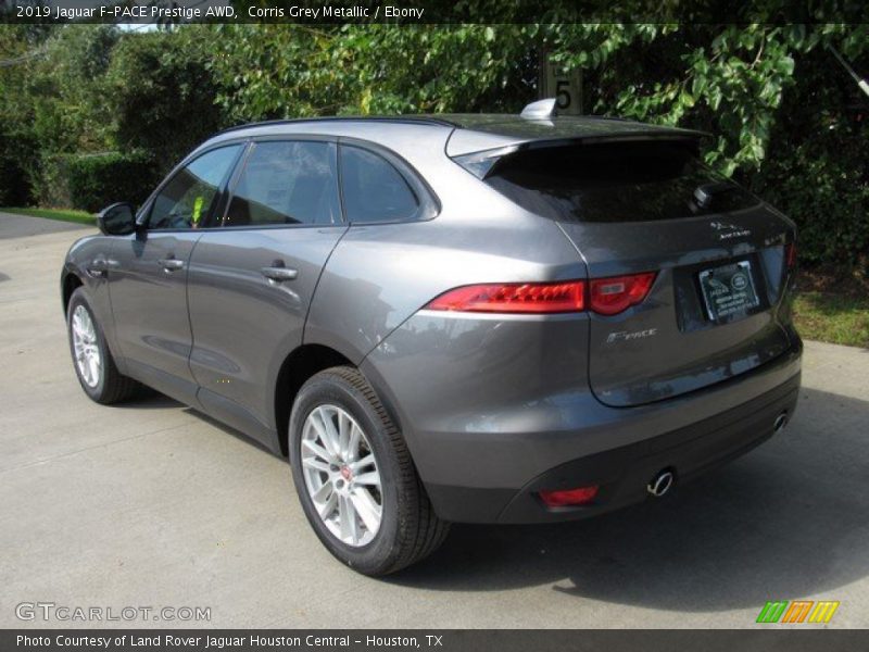 Corris Grey Metallic / Ebony 2019 Jaguar F-PACE Prestige AWD