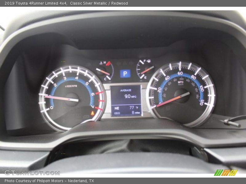 Classic Silver Metallic / Redwood 2019 Toyota 4Runner Limited 4x4