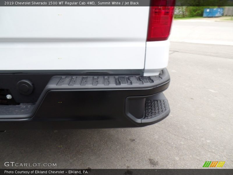 Summit White / Jet Black 2019 Chevrolet Silverado 1500 WT Regular Cab 4WD