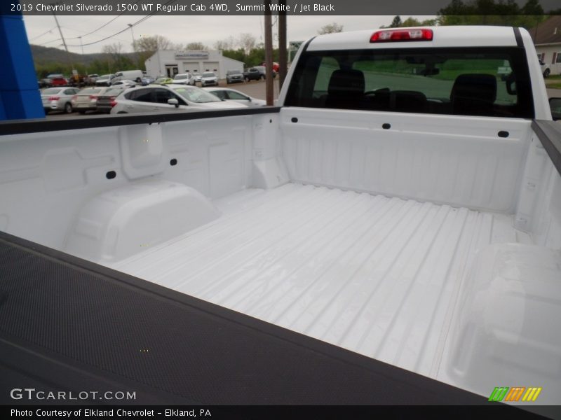Summit White / Jet Black 2019 Chevrolet Silverado 1500 WT Regular Cab 4WD