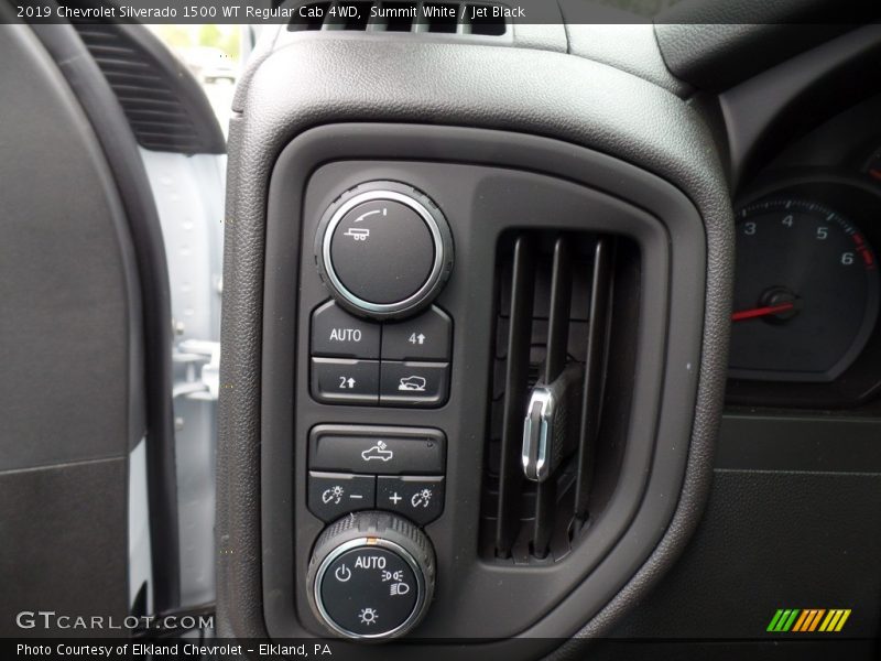 Controls of 2019 Silverado 1500 WT Regular Cab 4WD