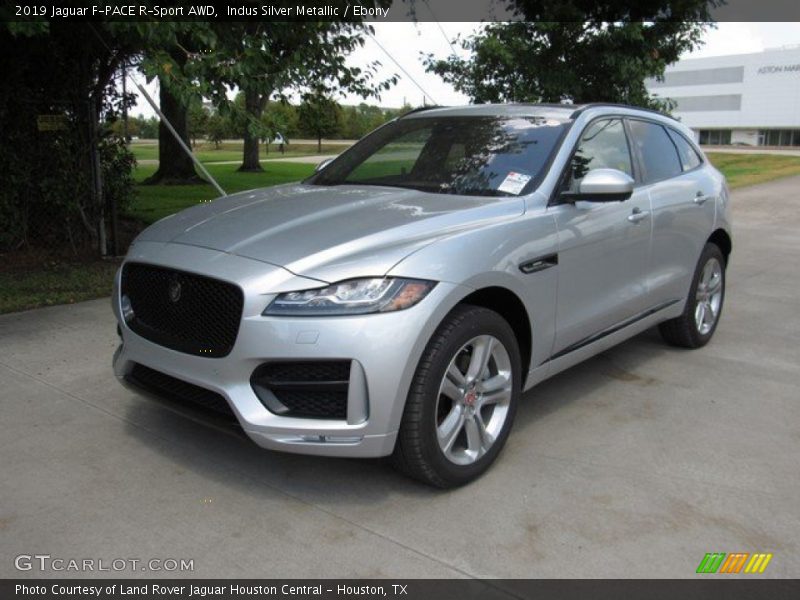 Indus Silver Metallic / Ebony 2019 Jaguar F-PACE R-Sport AWD