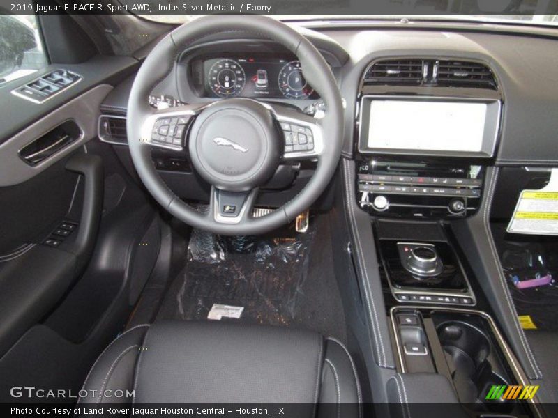 Dashboard of 2019 F-PACE R-Sport AWD