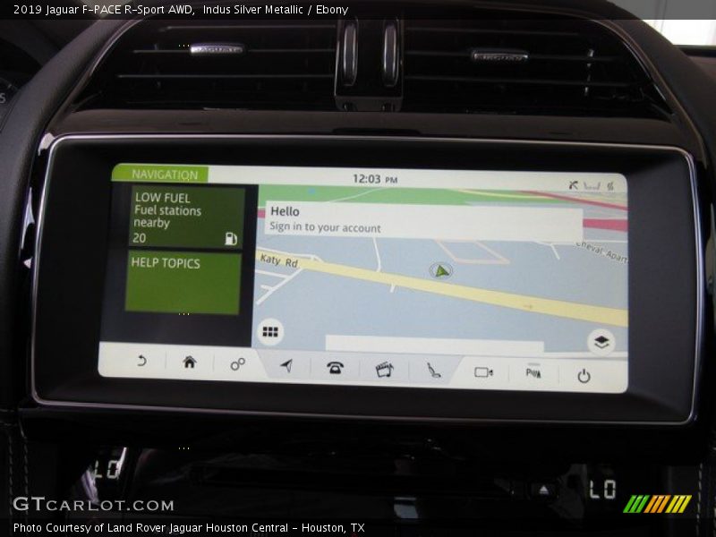 Indus Silver Metallic / Ebony 2019 Jaguar F-PACE R-Sport AWD