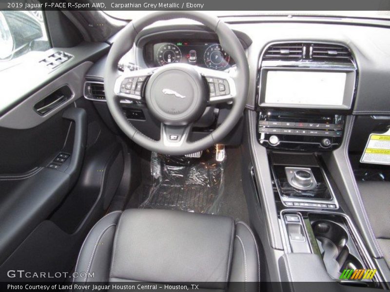 Dashboard of 2019 F-PACE R-Sport AWD
