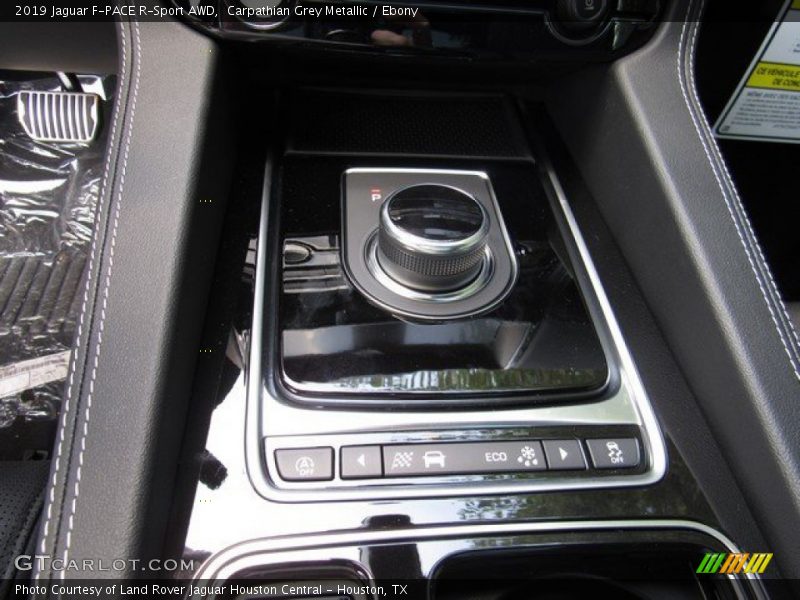 Controls of 2019 F-PACE R-Sport AWD