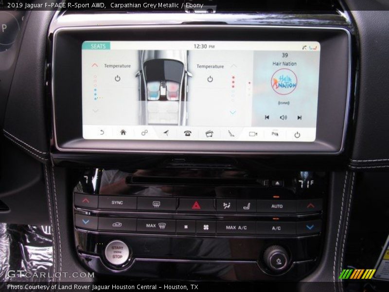 Carpathian Grey Metallic / Ebony 2019 Jaguar F-PACE R-Sport AWD