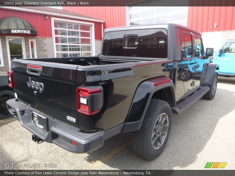 Black / Black 2020 Jeep Gladiator Overland 4x4