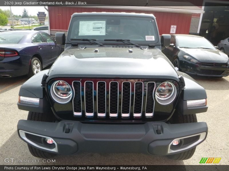 Black / Black 2020 Jeep Gladiator Overland 4x4