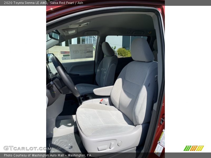 Salsa Red Pearl / Ash 2020 Toyota Sienna LE AWD