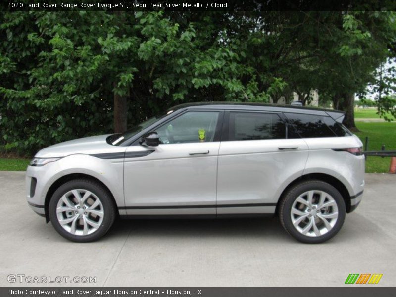  2020 Range Rover Evoque SE Seoul Pearl Silver Metallic