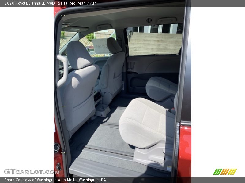 Salsa Red Pearl / Ash 2020 Toyota Sienna LE AWD