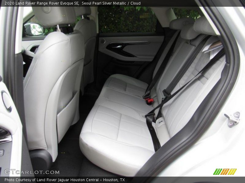 Rear Seat of 2020 Range Rover Evoque SE