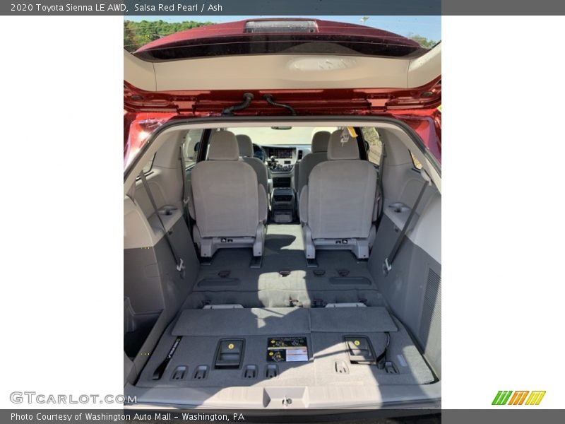 Salsa Red Pearl / Ash 2020 Toyota Sienna LE AWD