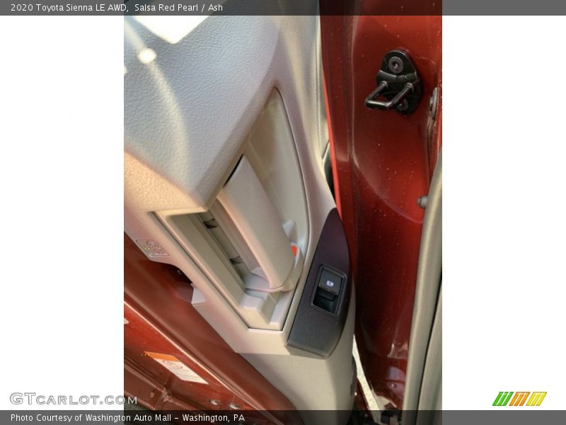 Salsa Red Pearl / Ash 2020 Toyota Sienna LE AWD