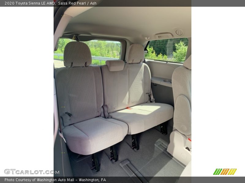 Salsa Red Pearl / Ash 2020 Toyota Sienna LE AWD