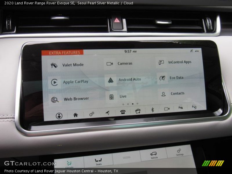 Seoul Pearl Silver Metallic / Cloud 2020 Land Rover Range Rover Evoque SE