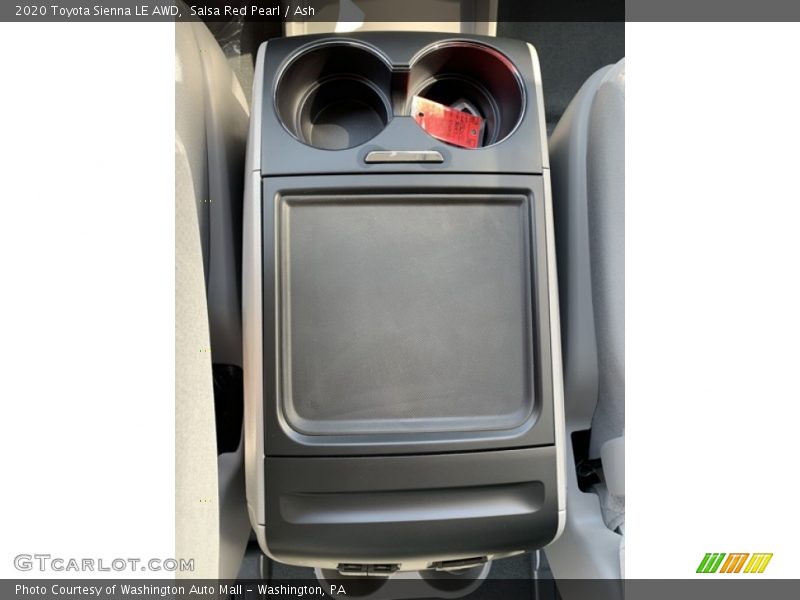 Salsa Red Pearl / Ash 2020 Toyota Sienna LE AWD