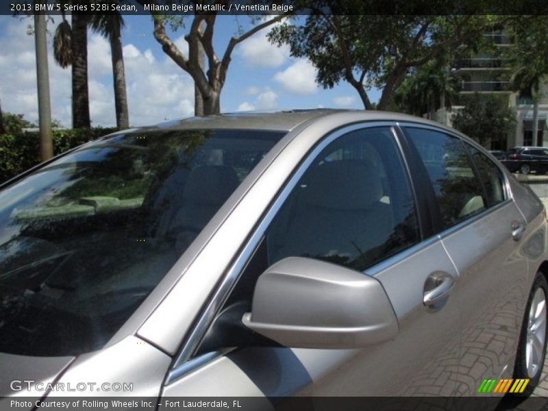 Milano Beige Metallic / Venetian Beige 2013 BMW 5 Series 528i Sedan