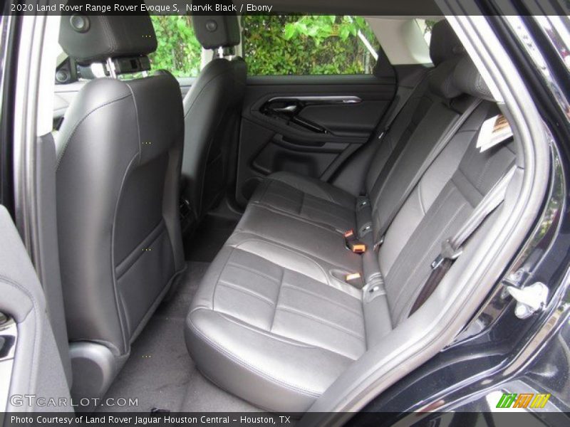 Rear Seat of 2020 Range Rover Evoque S