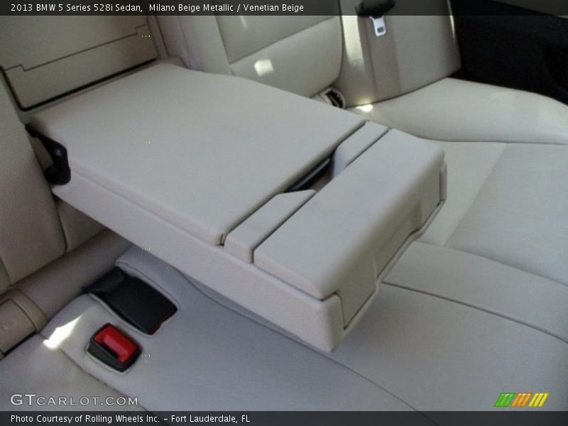 Milano Beige Metallic / Venetian Beige 2013 BMW 5 Series 528i Sedan
