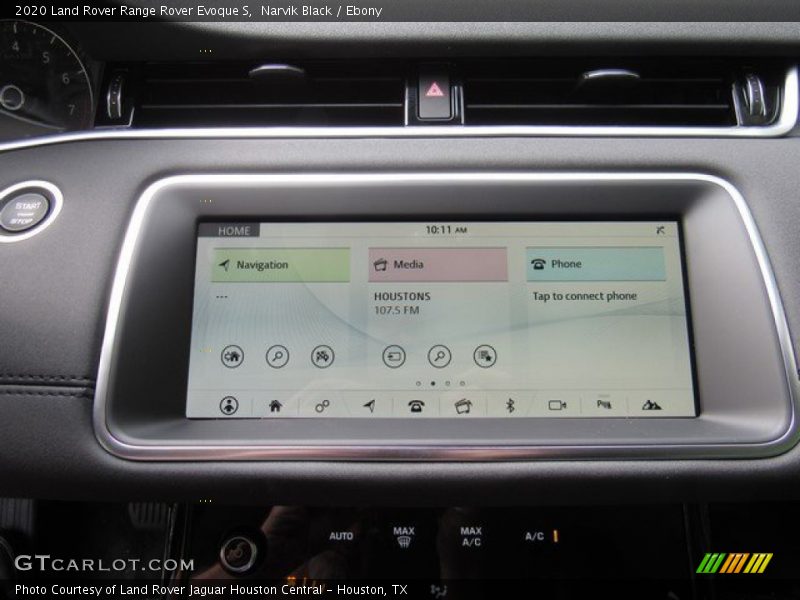 Narvik Black / Ebony 2020 Land Rover Range Rover Evoque S