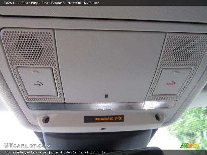 Narvik Black / Ebony 2020 Land Rover Range Rover Evoque S
