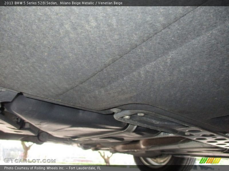 Milano Beige Metallic / Venetian Beige 2013 BMW 5 Series 528i Sedan