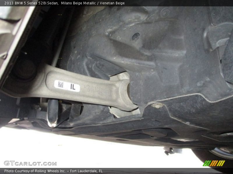 Milano Beige Metallic / Venetian Beige 2013 BMW 5 Series 528i Sedan