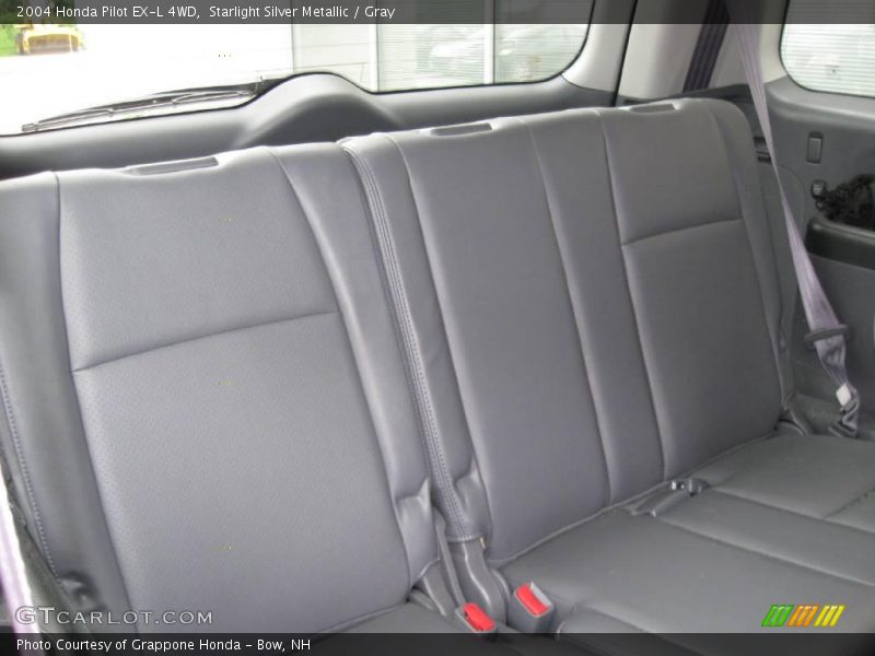 Starlight Silver Metallic / Gray 2004 Honda Pilot EX-L 4WD