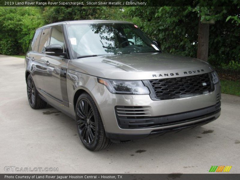 Silicon Silver Metallic / Ebony/Ivory 2019 Land Rover Range Rover Supercharged