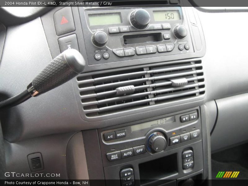 Starlight Silver Metallic / Gray 2004 Honda Pilot EX-L 4WD